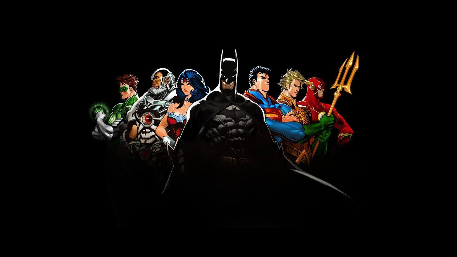 comics, DC Comics, Justice League, The Flash, Batman, Superman, Wonder Woman, Green Lantern, Aquaman Wallpaper HD / Desktop and Mobile Background
