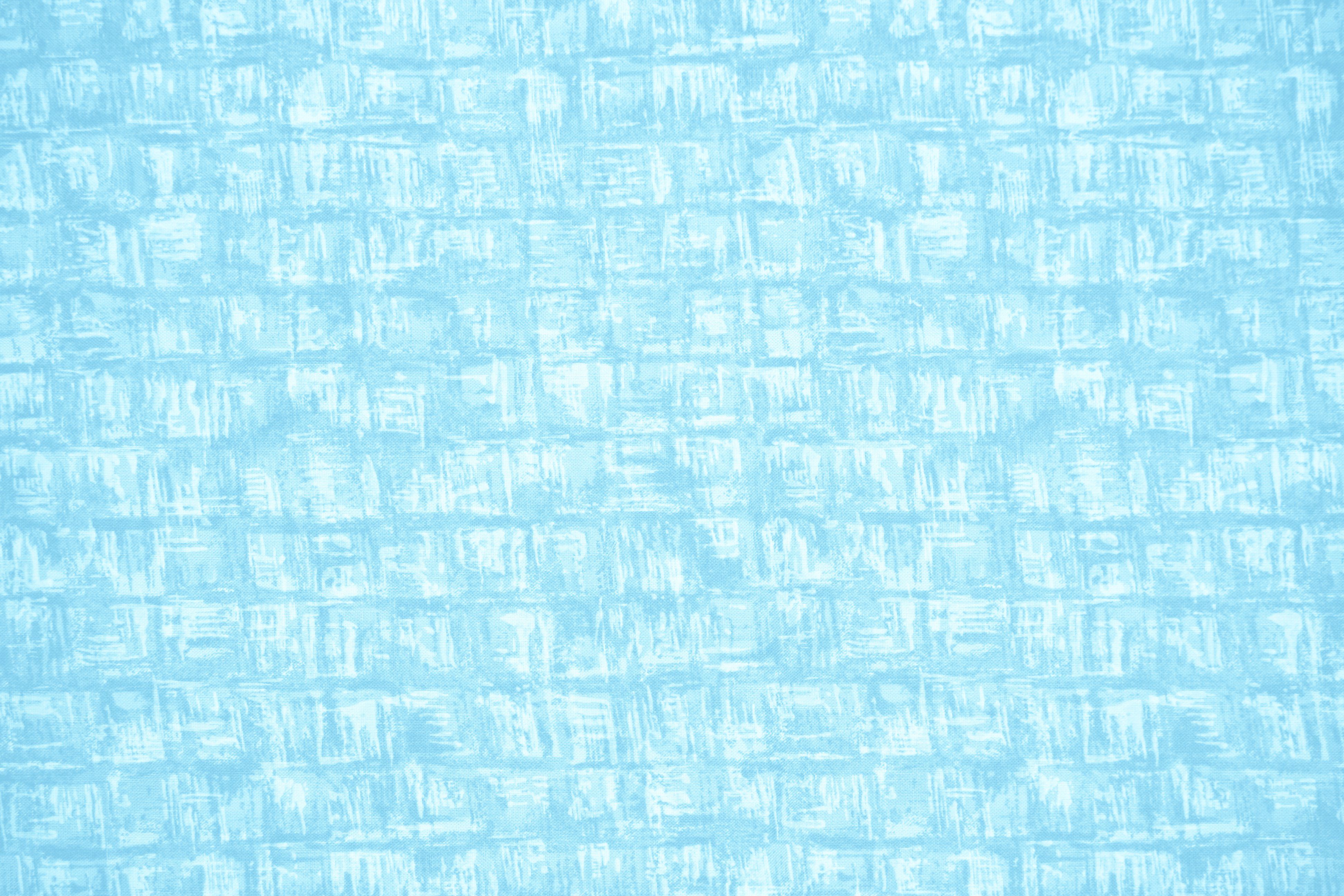 Baby Blue Abstract Squares Fabric Texture Picture. Free Photograph