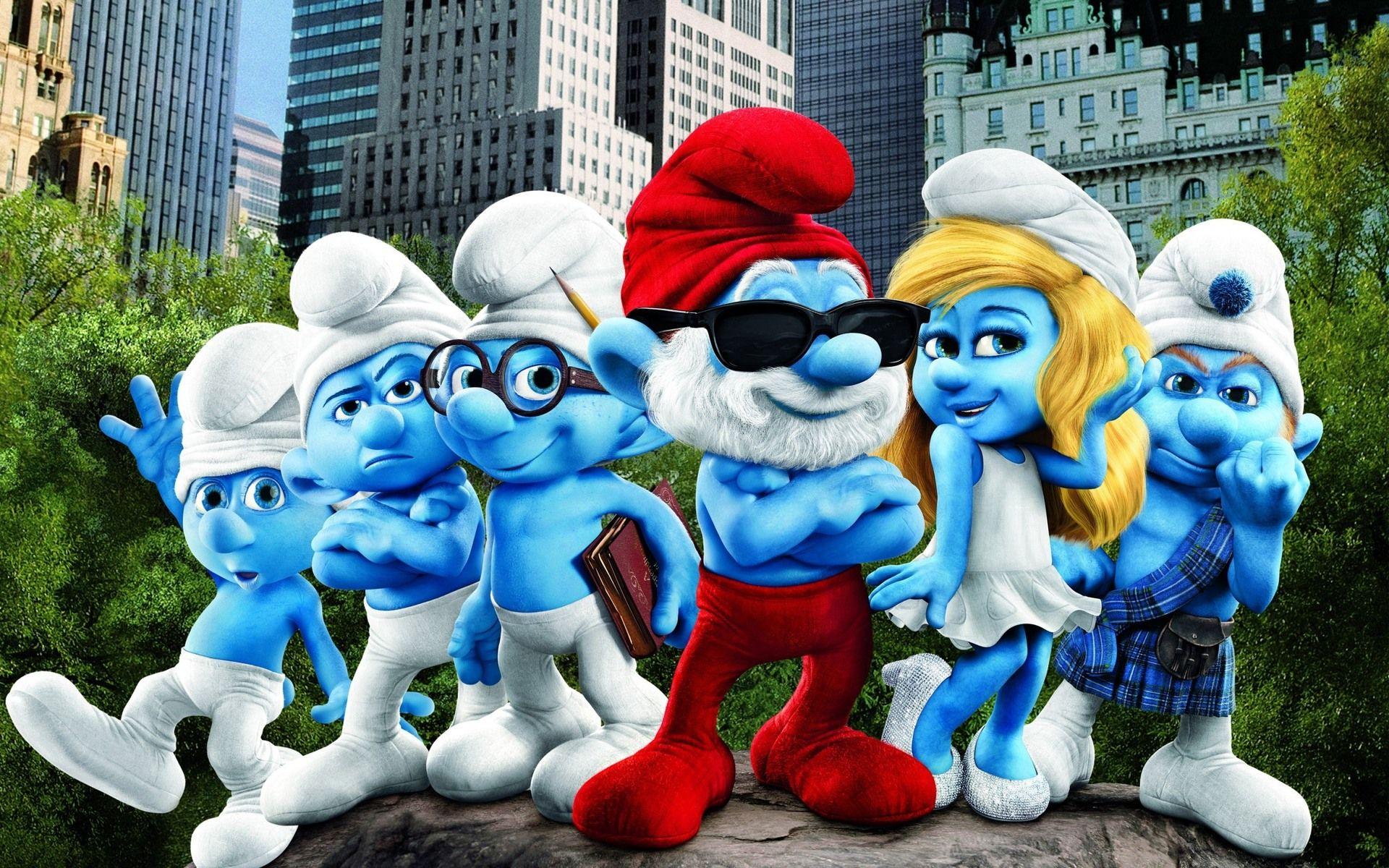 The Smurfs Movie HD Wallpaper