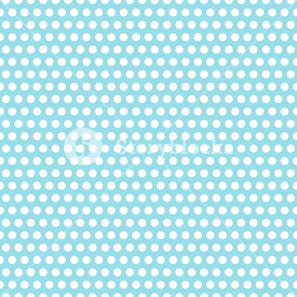 Pattern Of White Polka Dots On A Light Blue Background Royalty Free