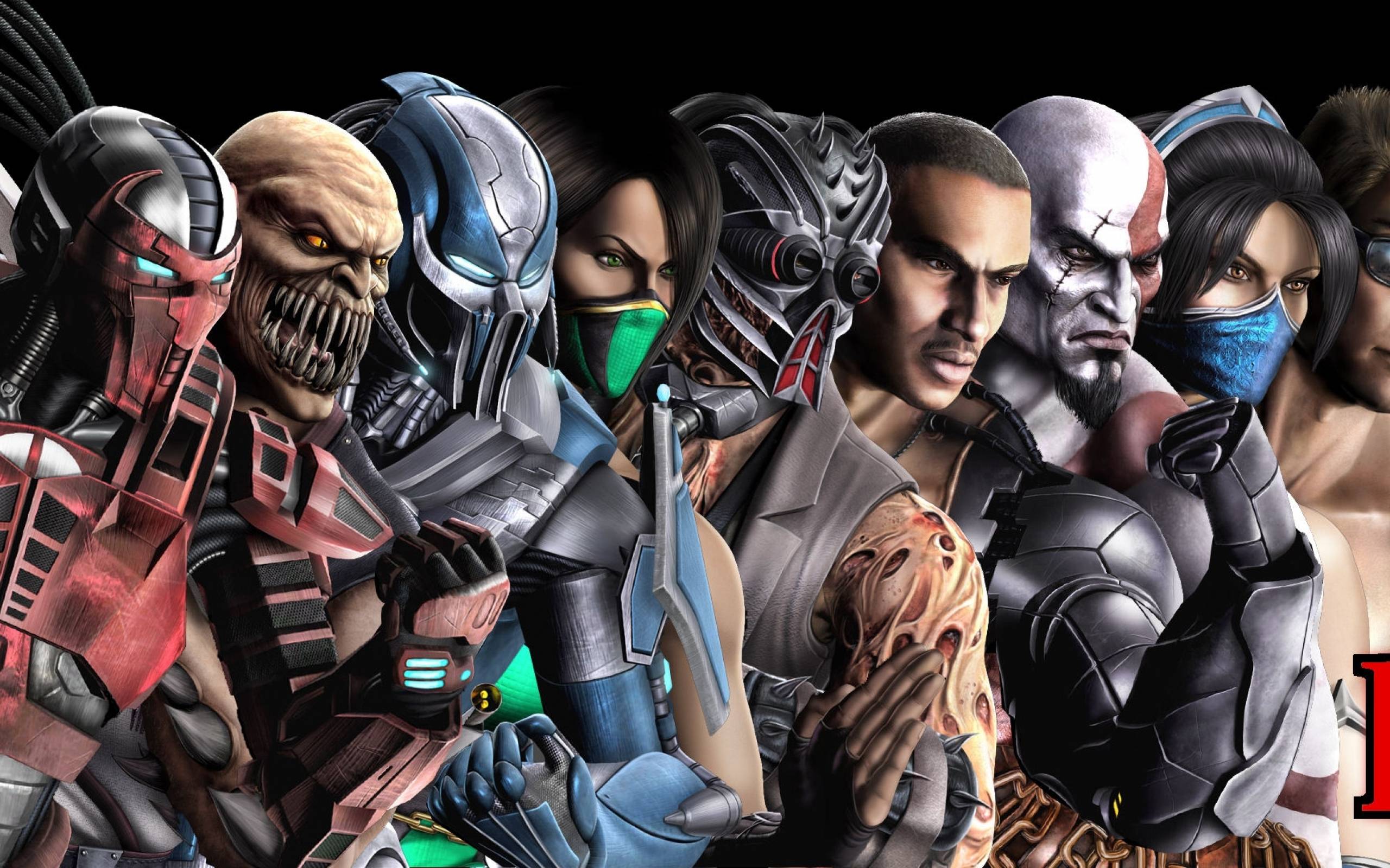 Mortal Kombat Characters Wallpaper. Image