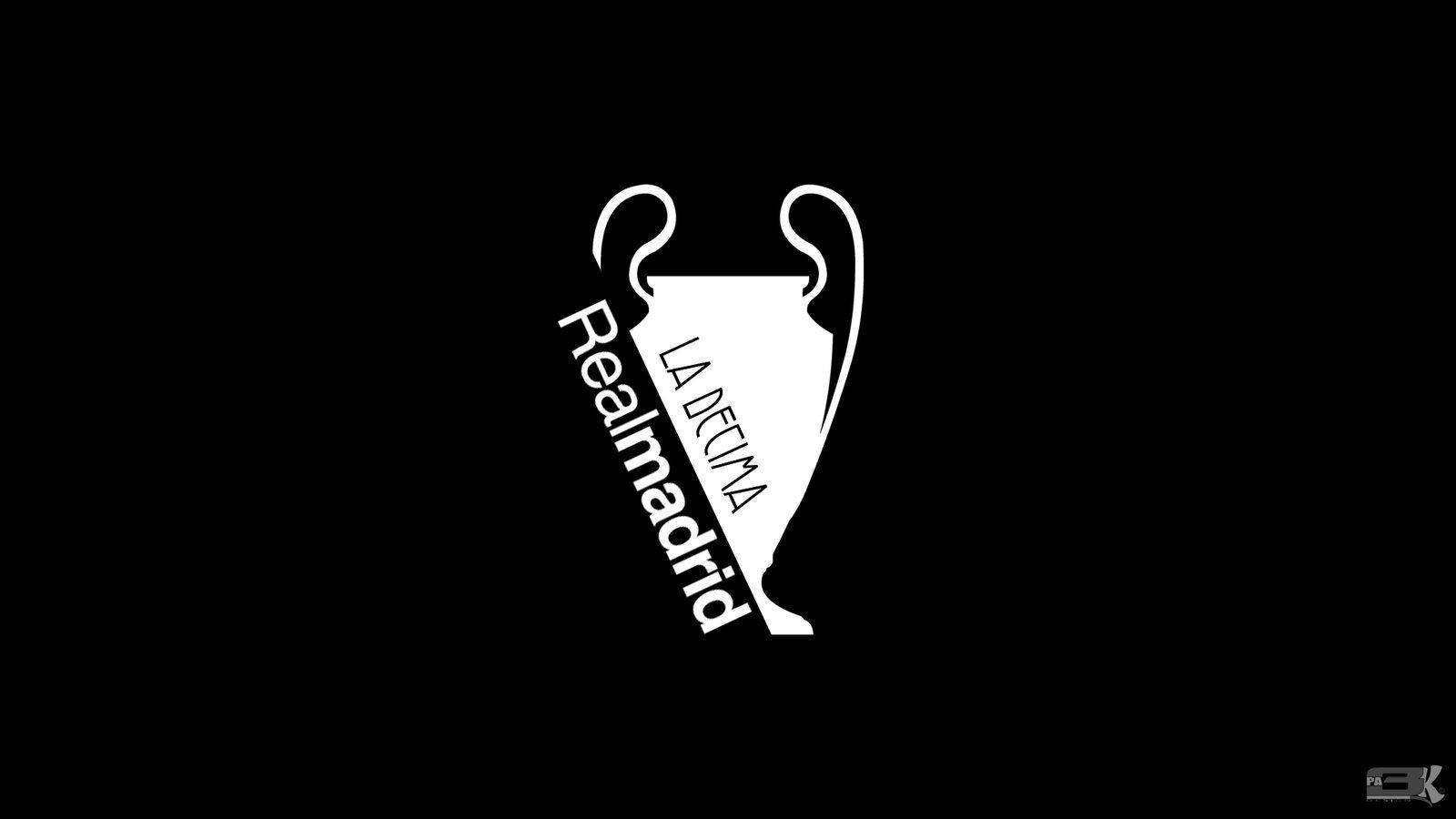 Real Madrid La Decima tribute black