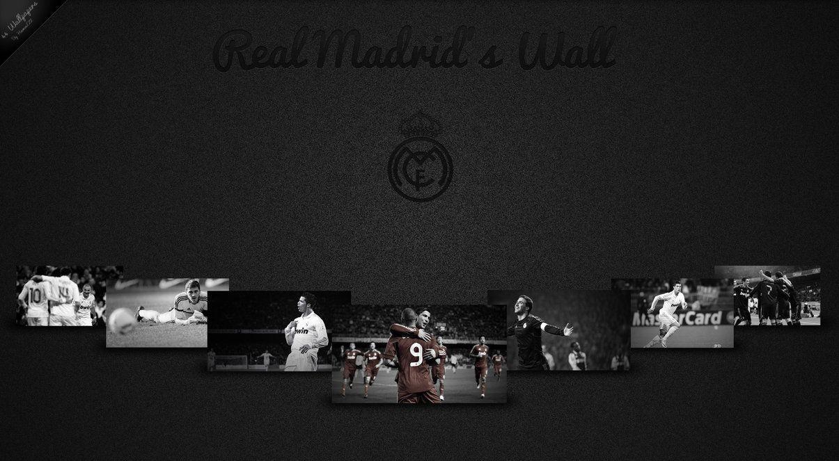 Real Madrid Wallpapers Black Wallpaper Cave
