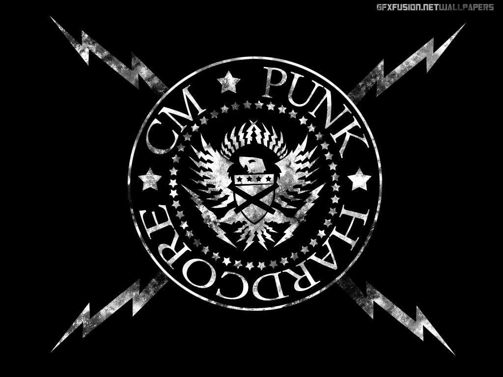 CM Punk Logo WWE Superstars Wallpaper Picture