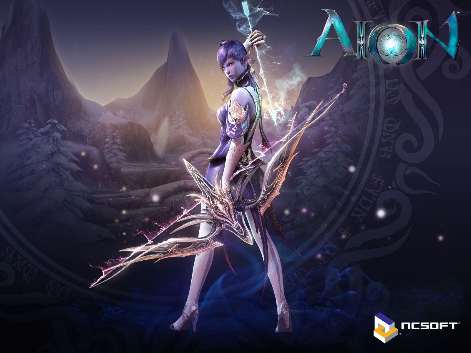 Download desktop wallpaper Archers of MMORPG Aion