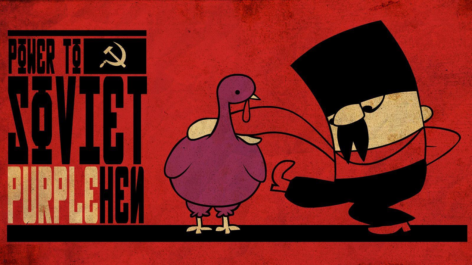 Download the Soviet Purple Hen Wallpaper, Soviet Purple Hen iPhone