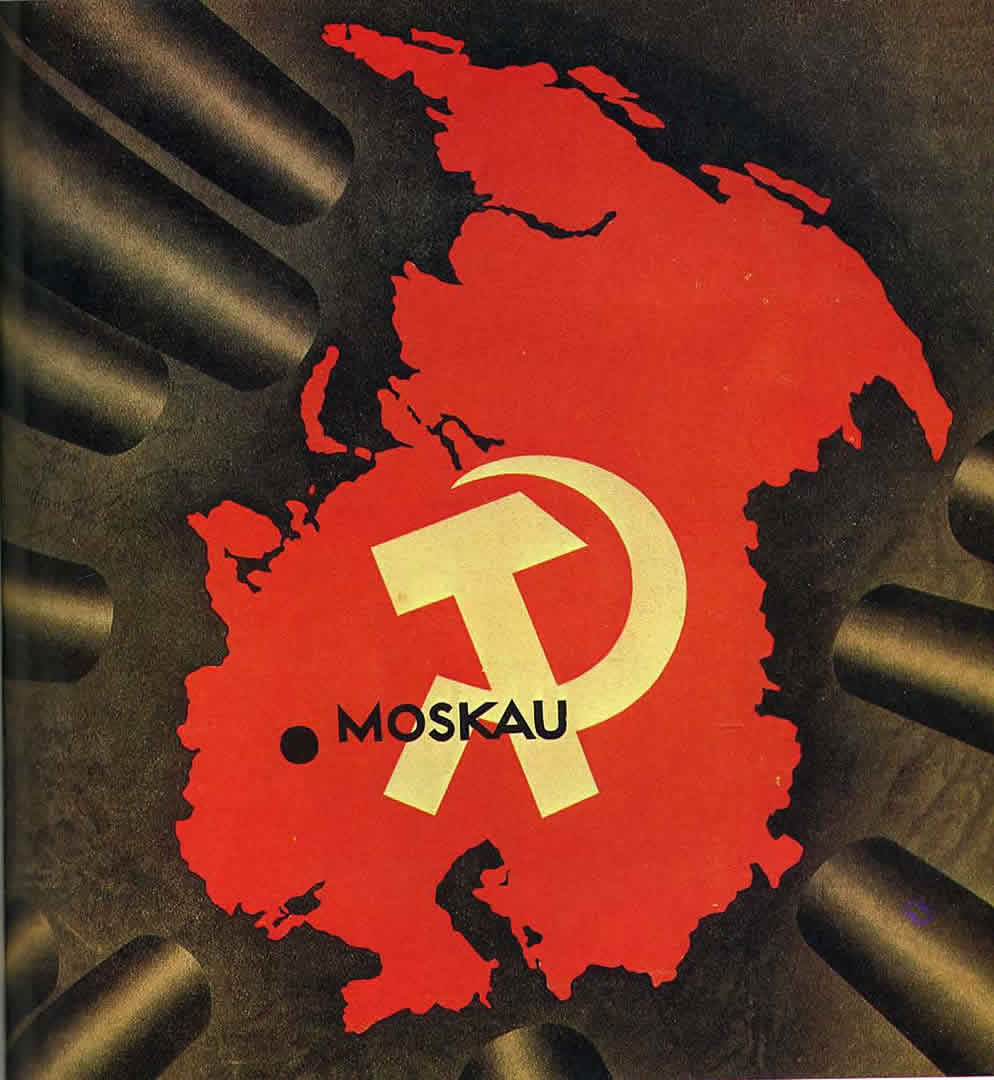 Soviet Map Propaganda Posters