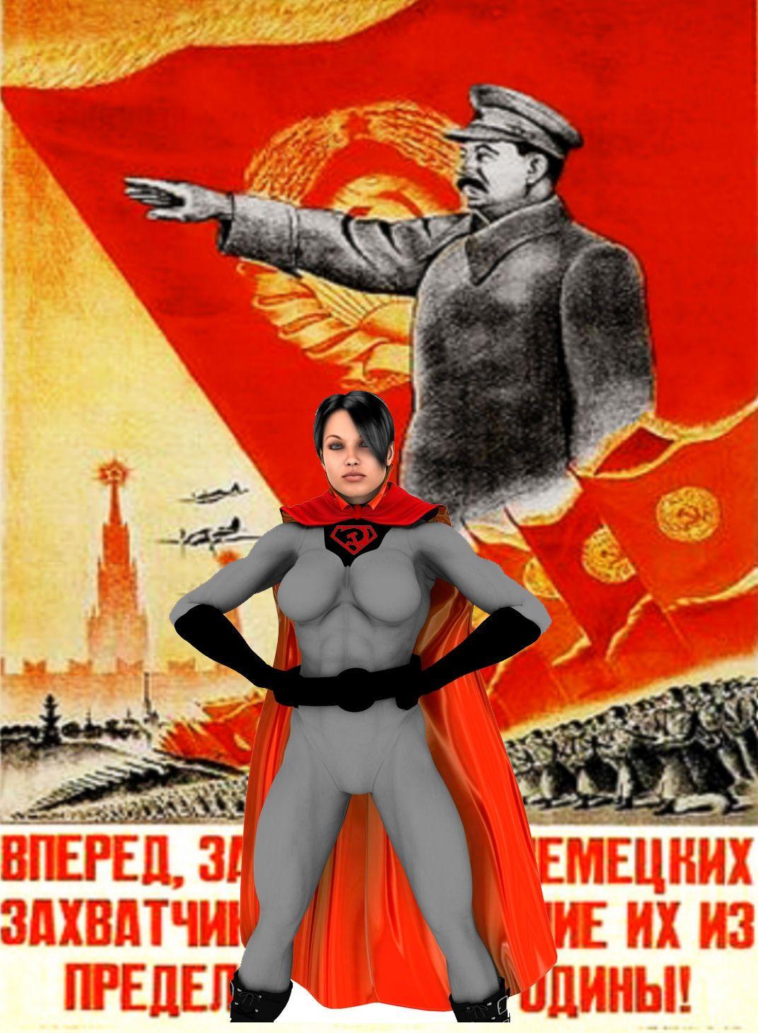 Long Live The Red Army By Soviet Superwoman