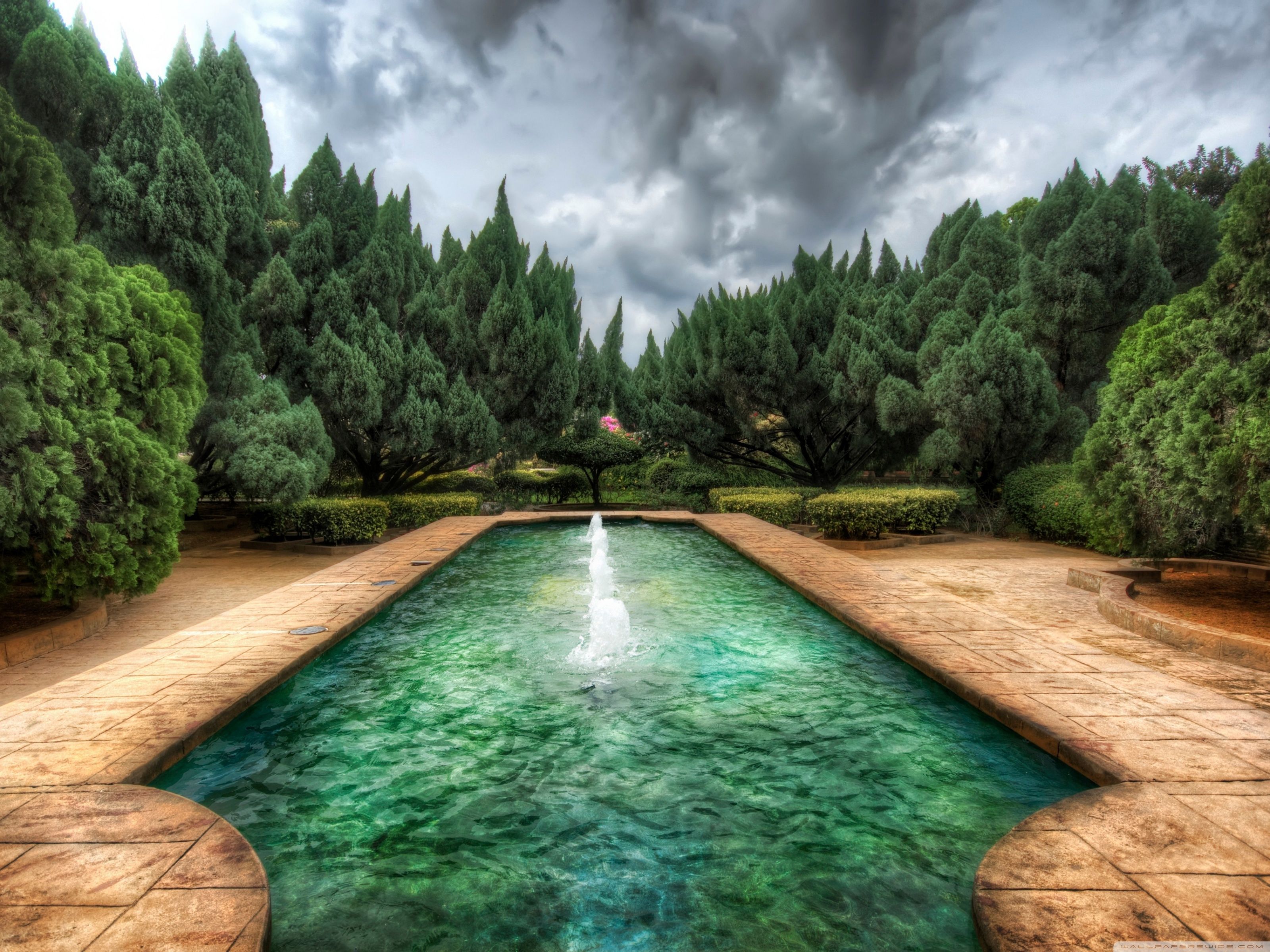 Pool HDR ❤ 4K HD Desktop Wallpaper for 4K Ultra HD TV • Dual