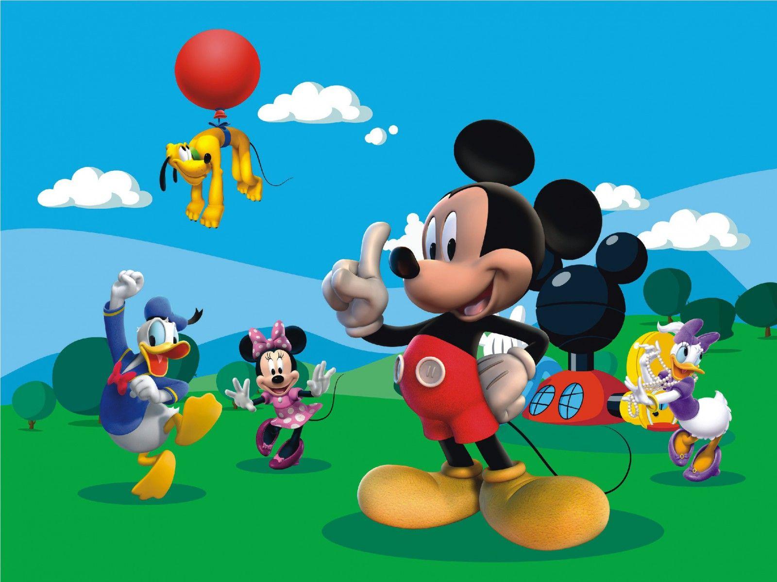 Disney XL Photo Wallpaper Mural Mickey Mouse Donald Duck