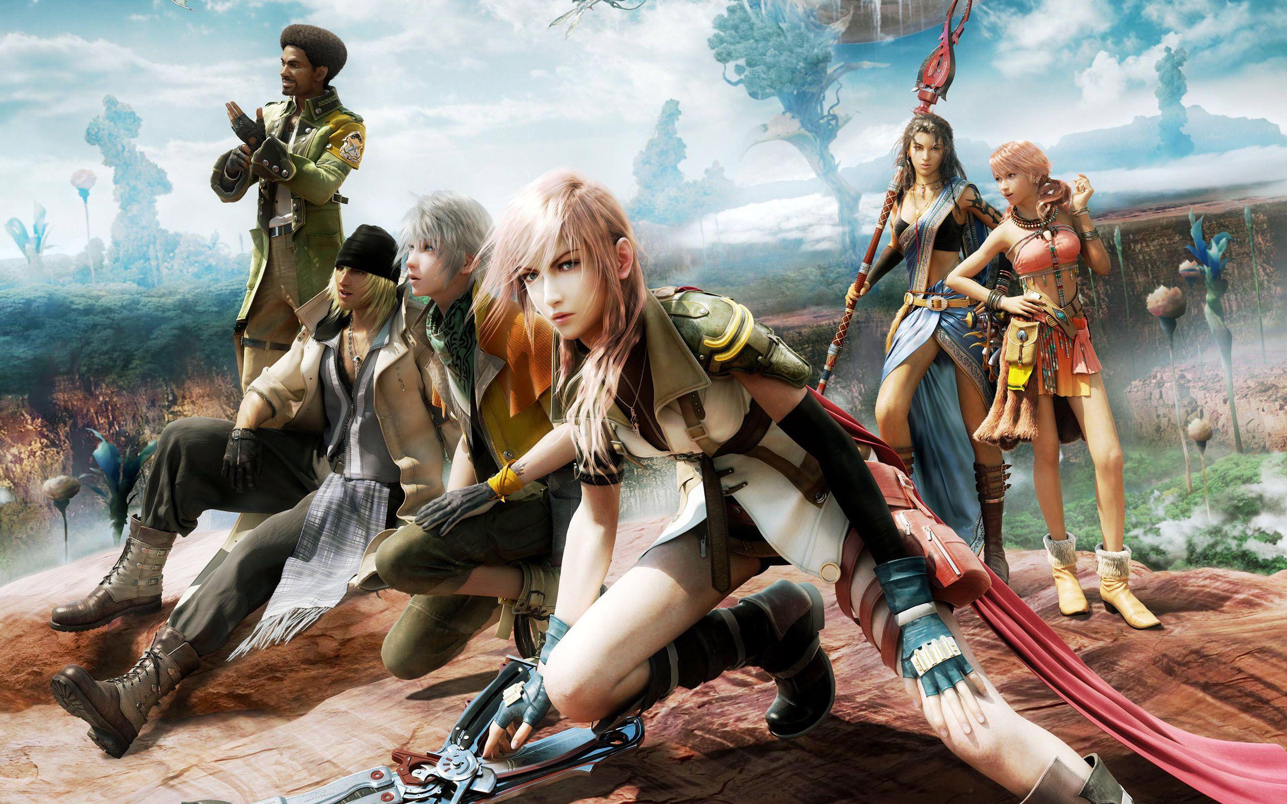 Background Final Fantasy HD With Wallpaper Of Laptop. Full HD