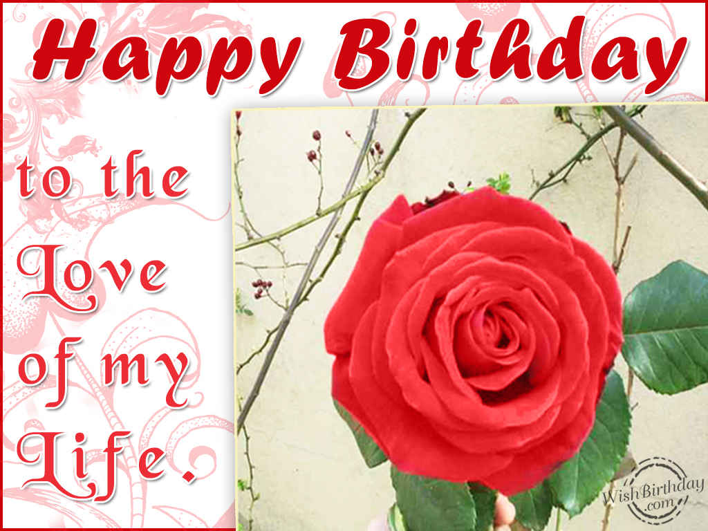 Happy Birthday My Love Wallpapers Wallpaper Cave