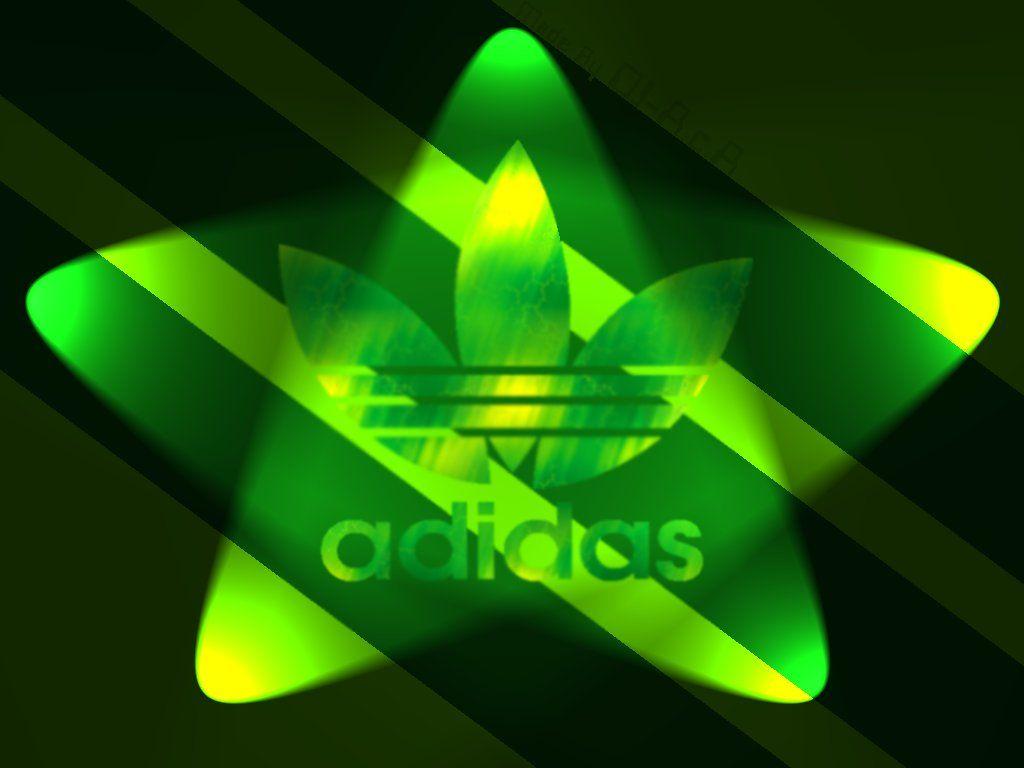 adidas green wallpaper