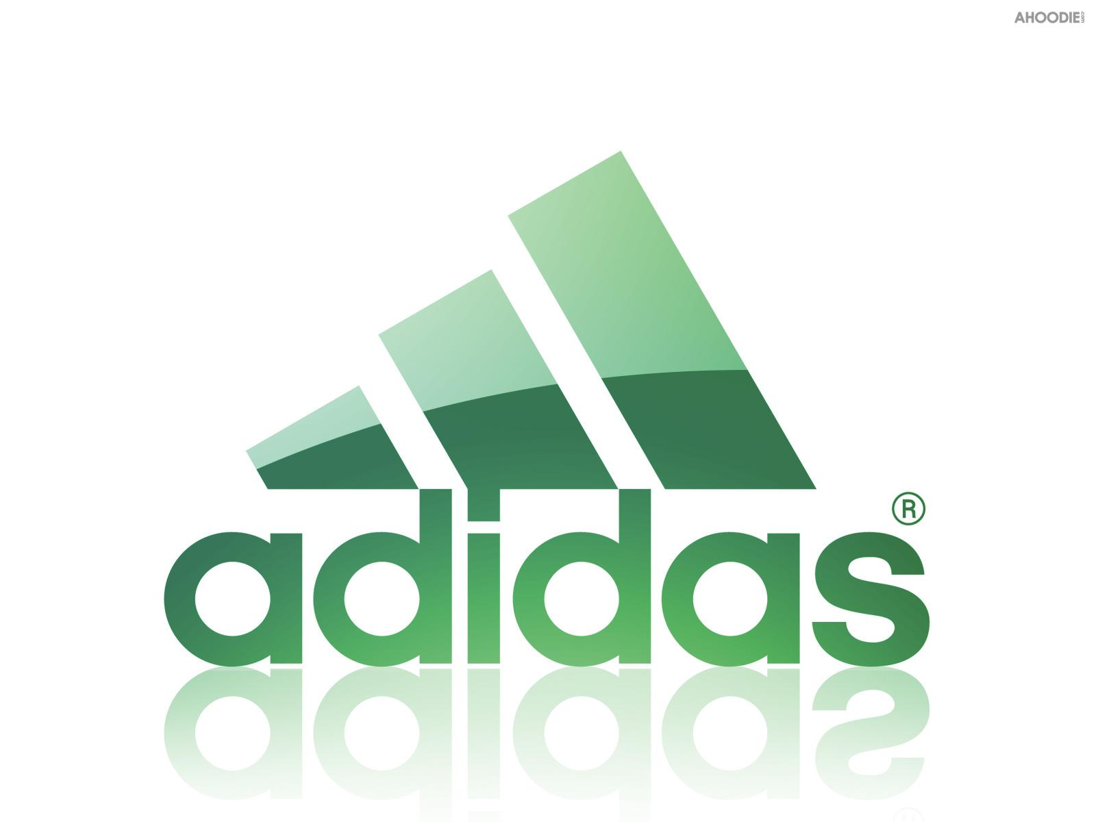 Green Adidas Logo Wallpaper
