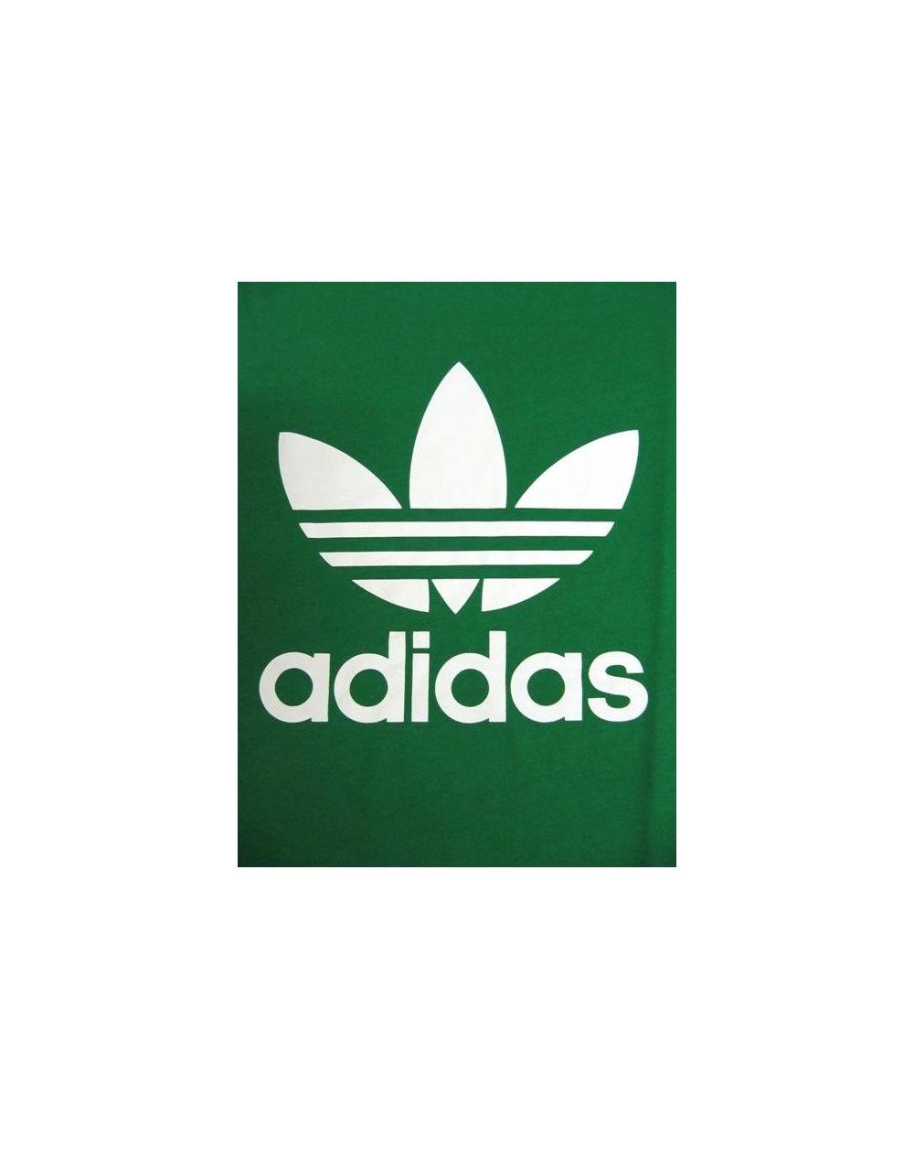 Green New Adidas Logo