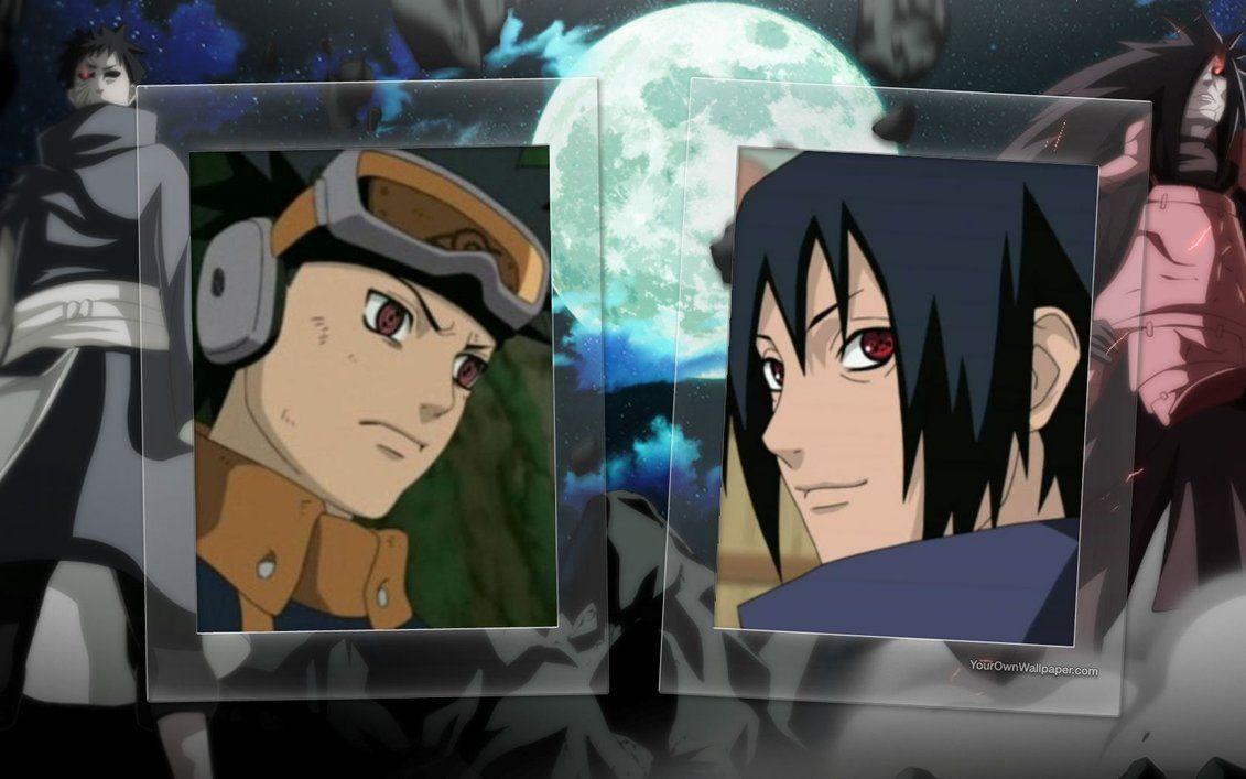 Obito Uchiha and Madara Uchiha Wallpaper