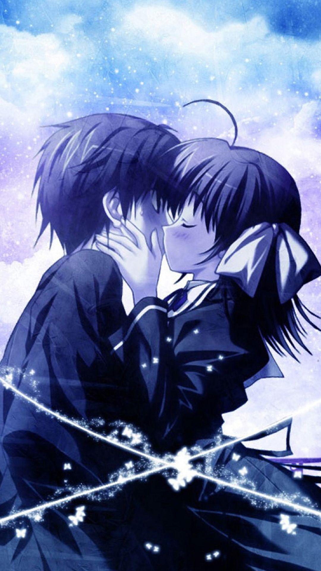 45+ Wallpaper Android Anime Kiss, Paling Gokil!