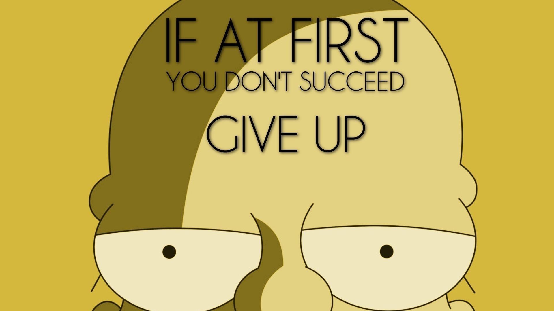 Tv quotes funny homer simpson the simpsons wallpaper