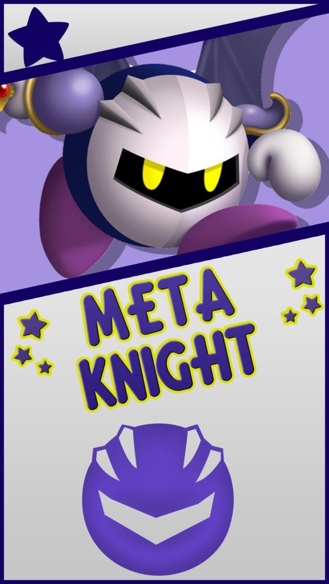 Meta Knight Kirby Series Phone Wallpaper