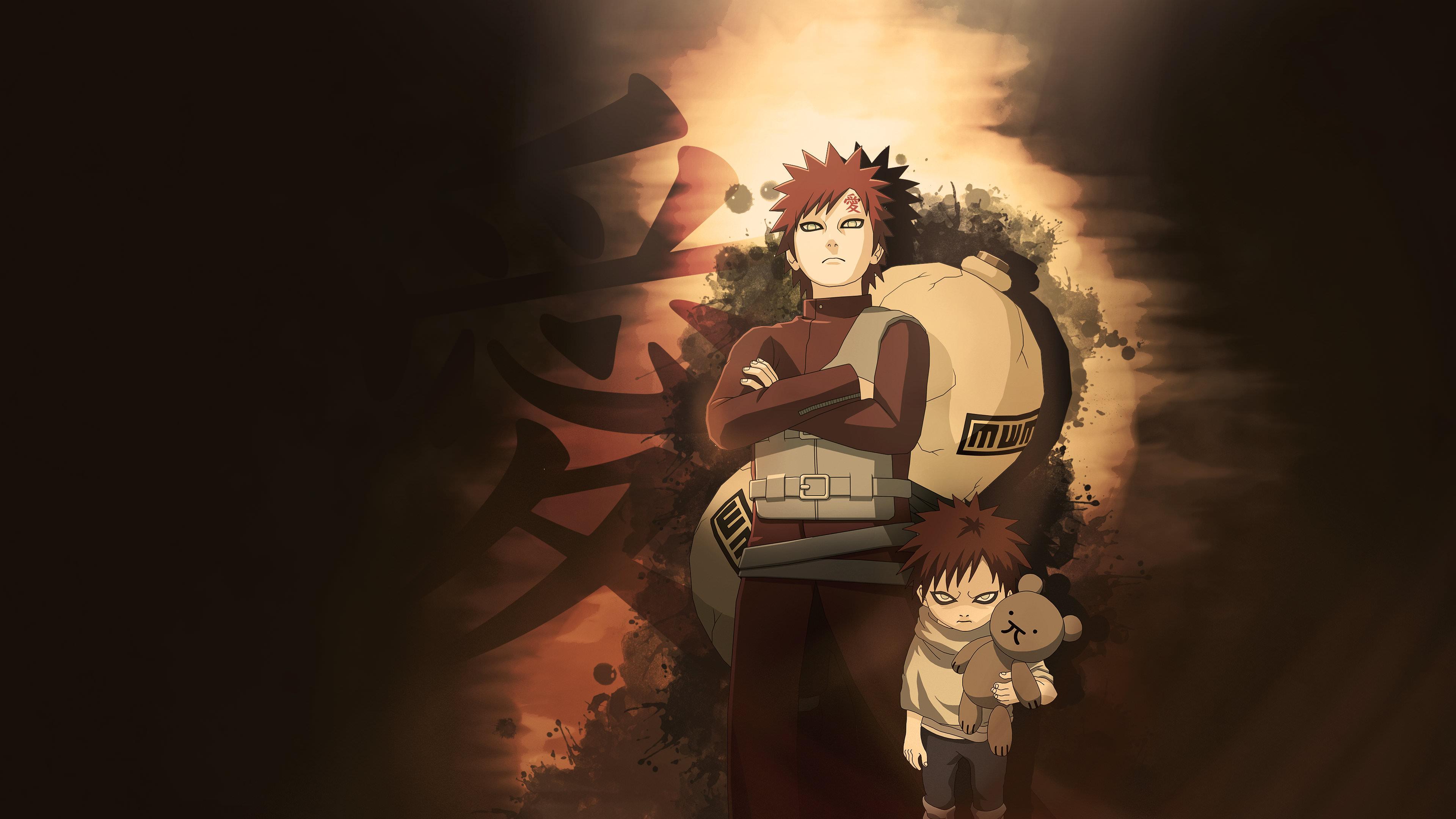 Gaara (Naruto) wallpaper 3840x2160 Ultra HD 4k desktop background