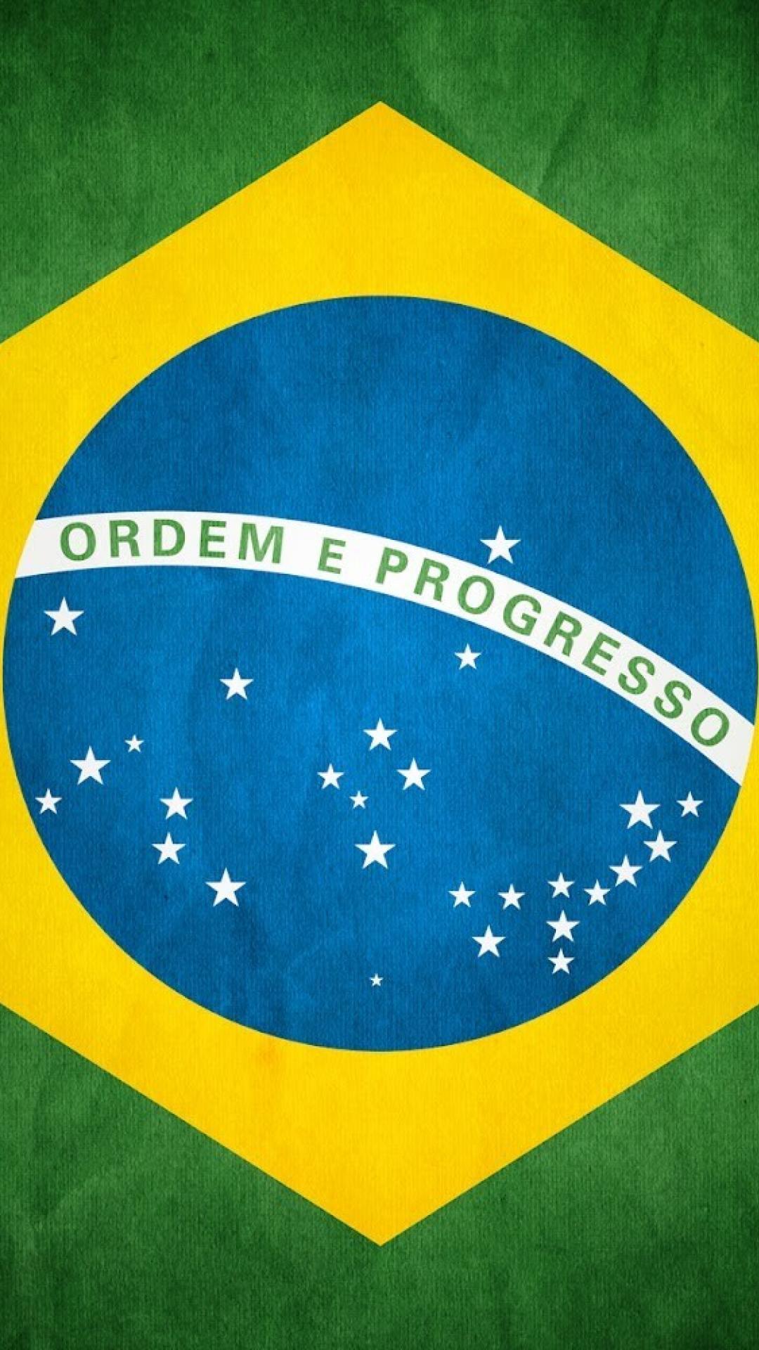 Flags brazil flag of wallpaper