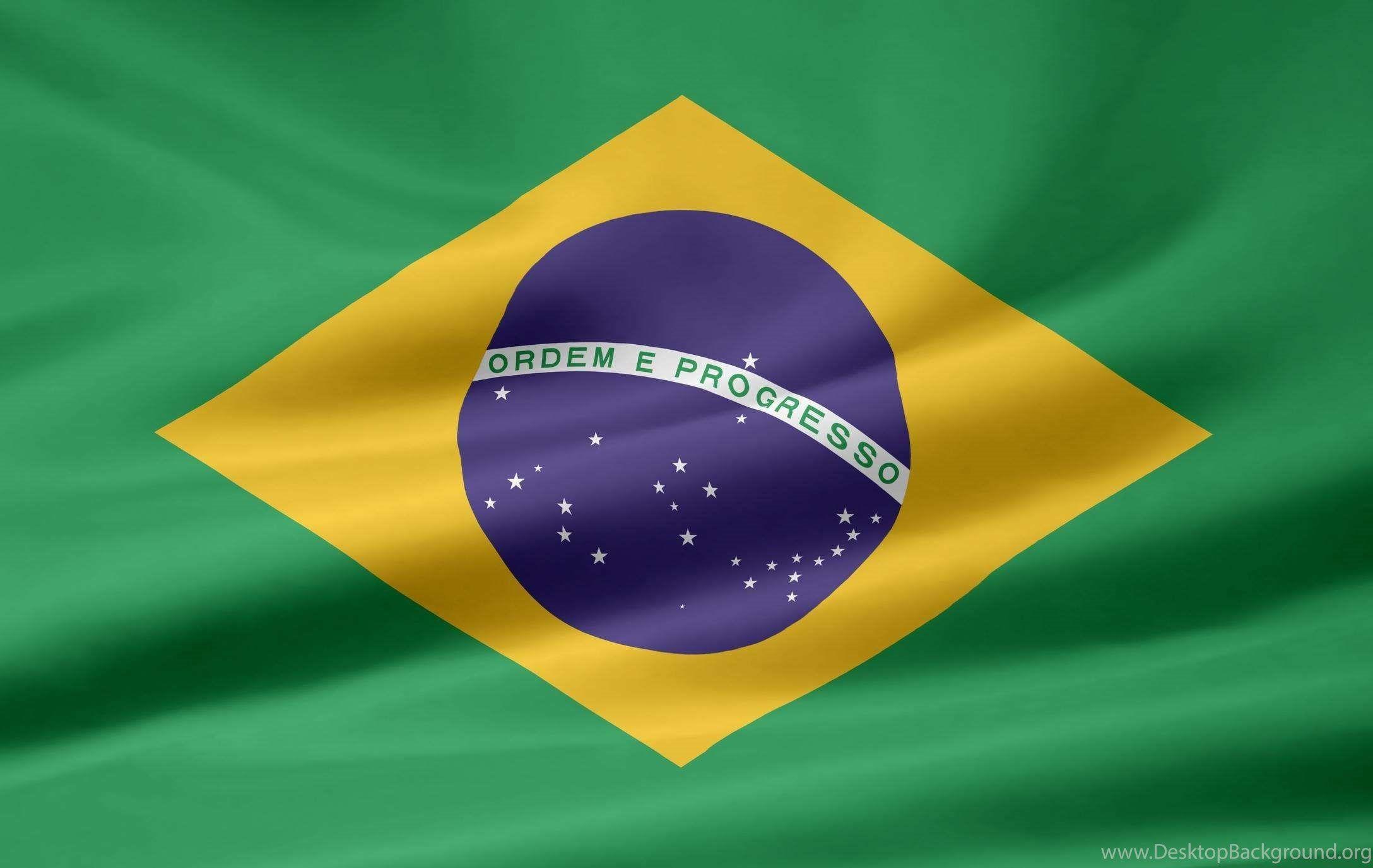 Brazilian Flag Wallpaper Wallpaper