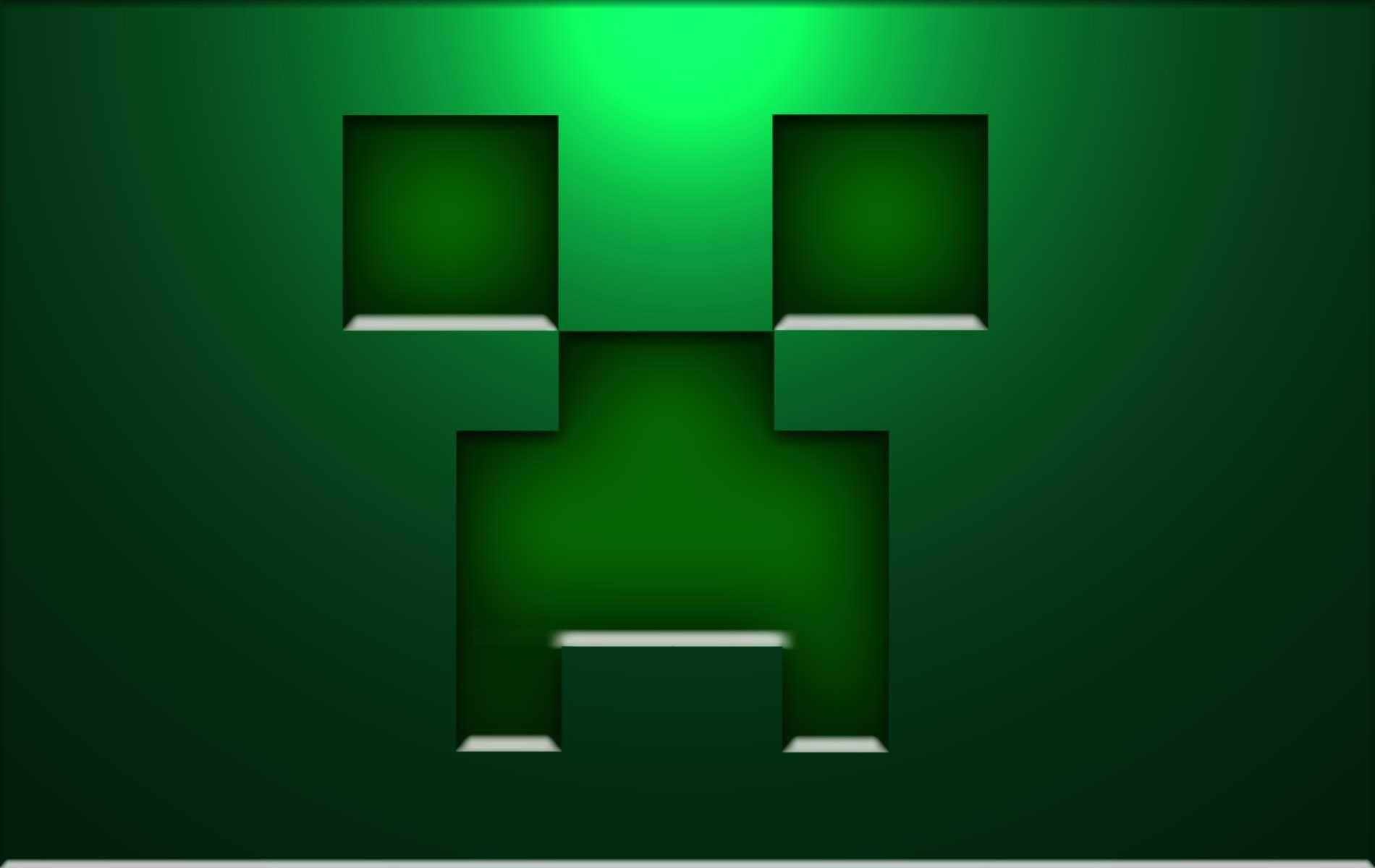 Wallpaper For Creeper Minecraft HD Of iPhone