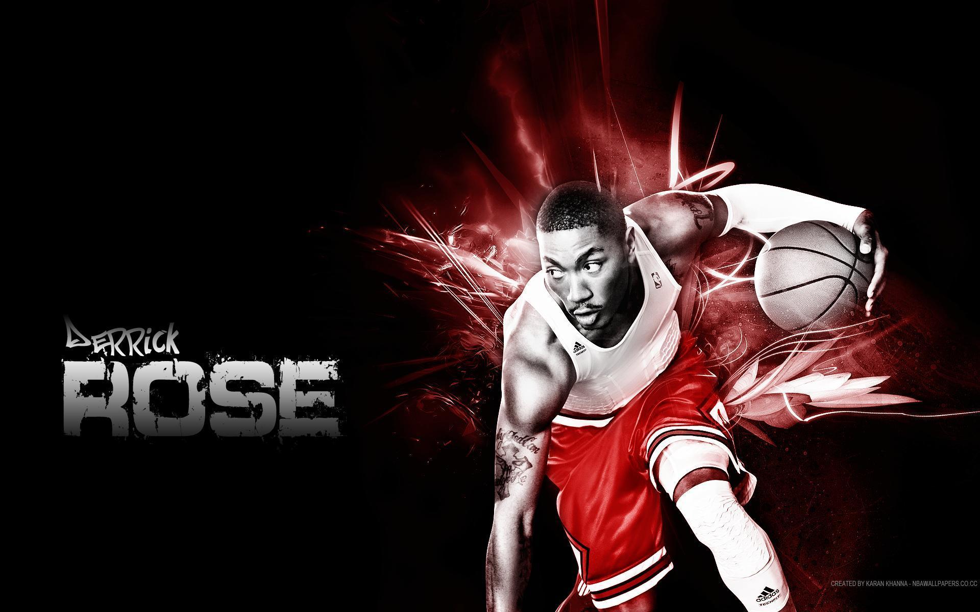 Chicago Bulls, Derrick Rose, Player HD Wallpaper & Background