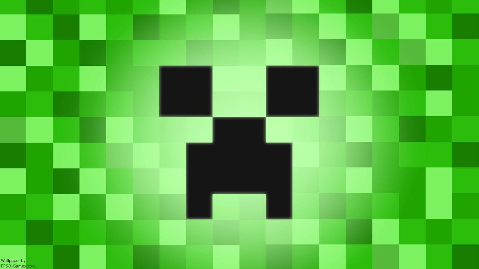 Minecraft Blog: FREE Minecraft Creeper MOB Desktop Wallpaper FPSX
