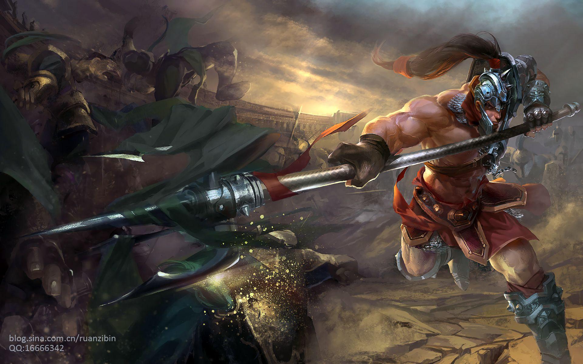 Xin Zhao Wallpaper. HD Wallpaper & Artworks for League