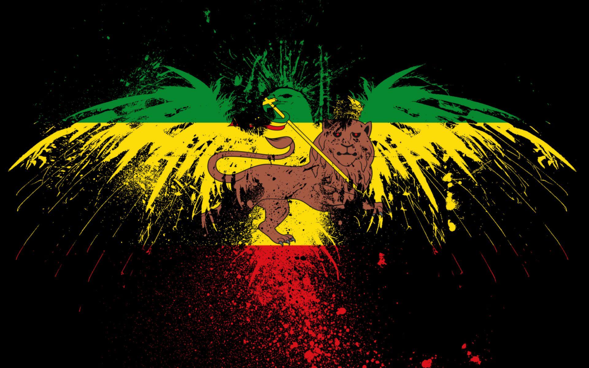 Wallpaper: Rasta Lion Wallpaper. Rasta Lion Wallpaper
