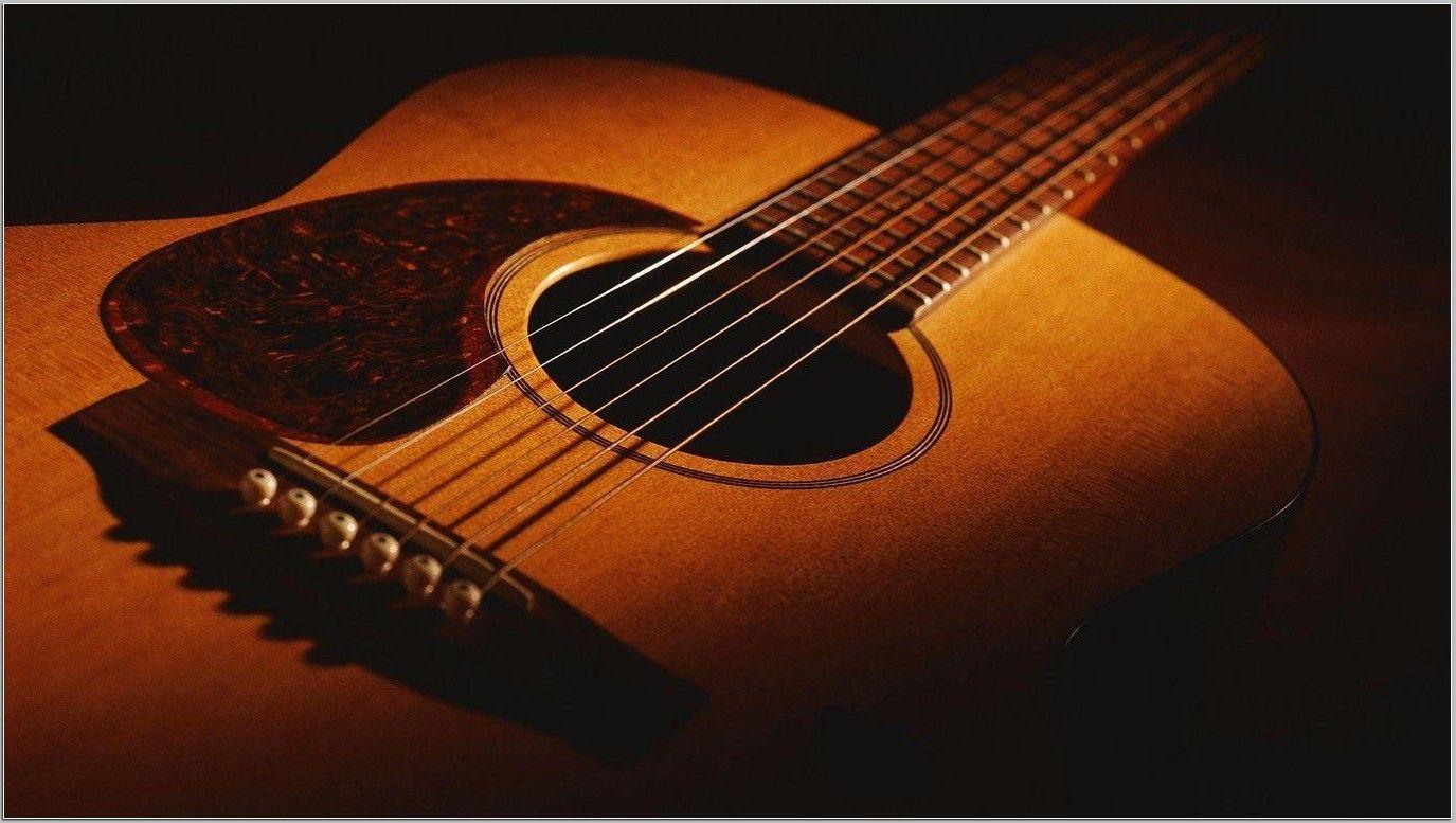 Wallpaper Of Acoustic Guitar