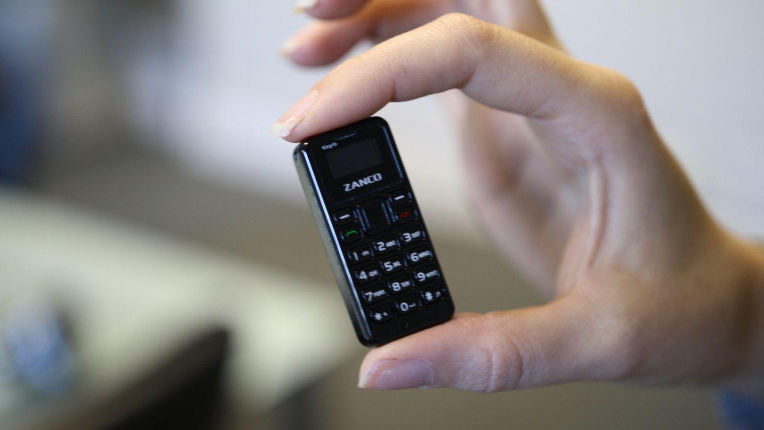 The World's Smallest Phone The Zanco tiny t1
