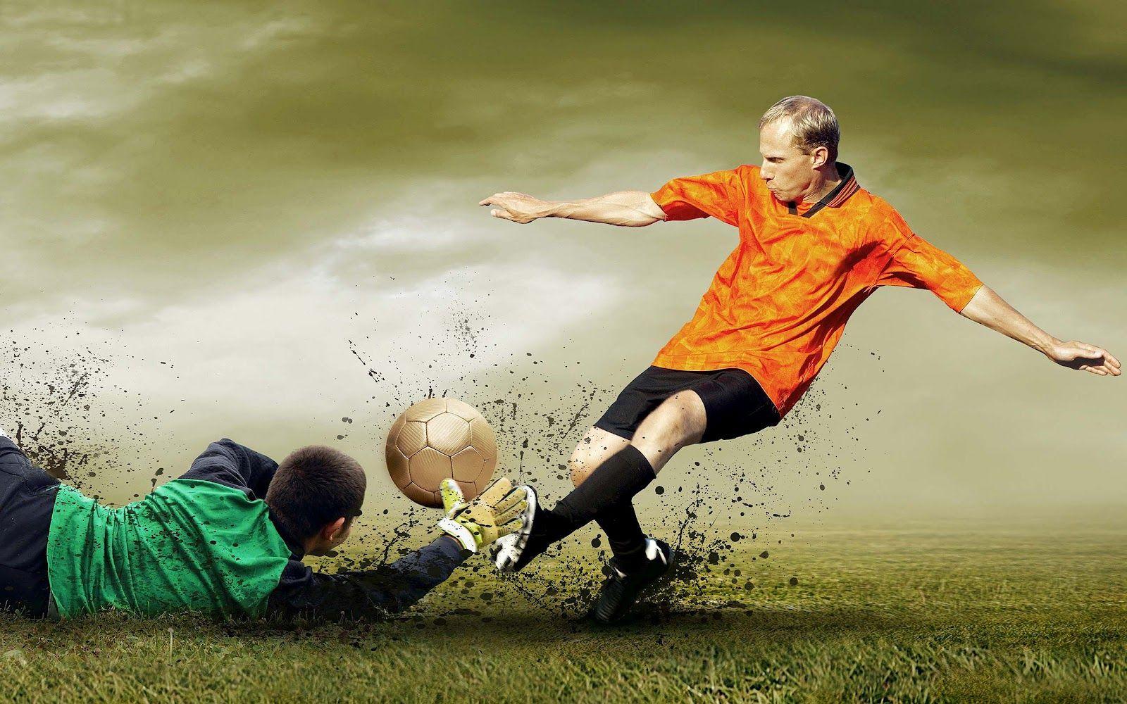 Soccer Football Wallpaper Soccer Players Soccerball