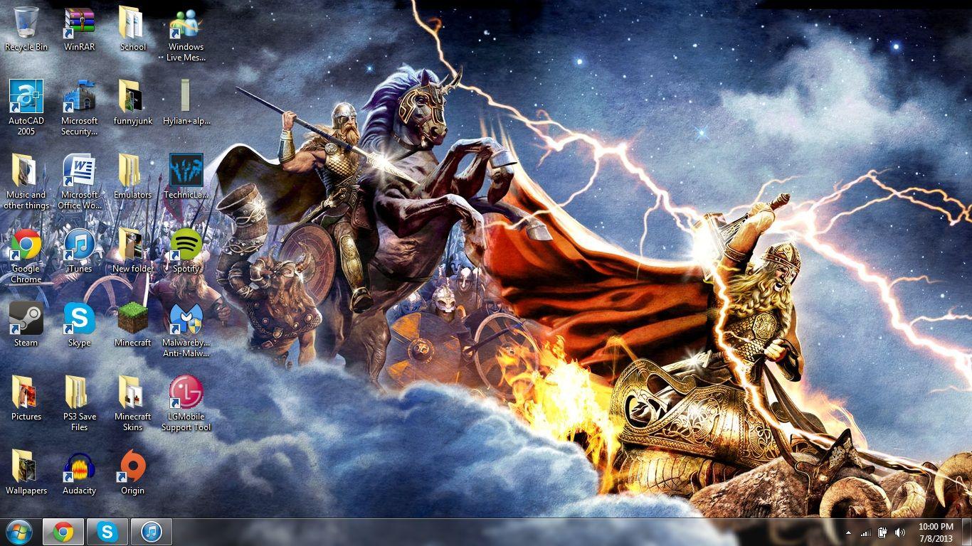 yeah Amon Amarth! - added by uranoob at screencap your desktop
