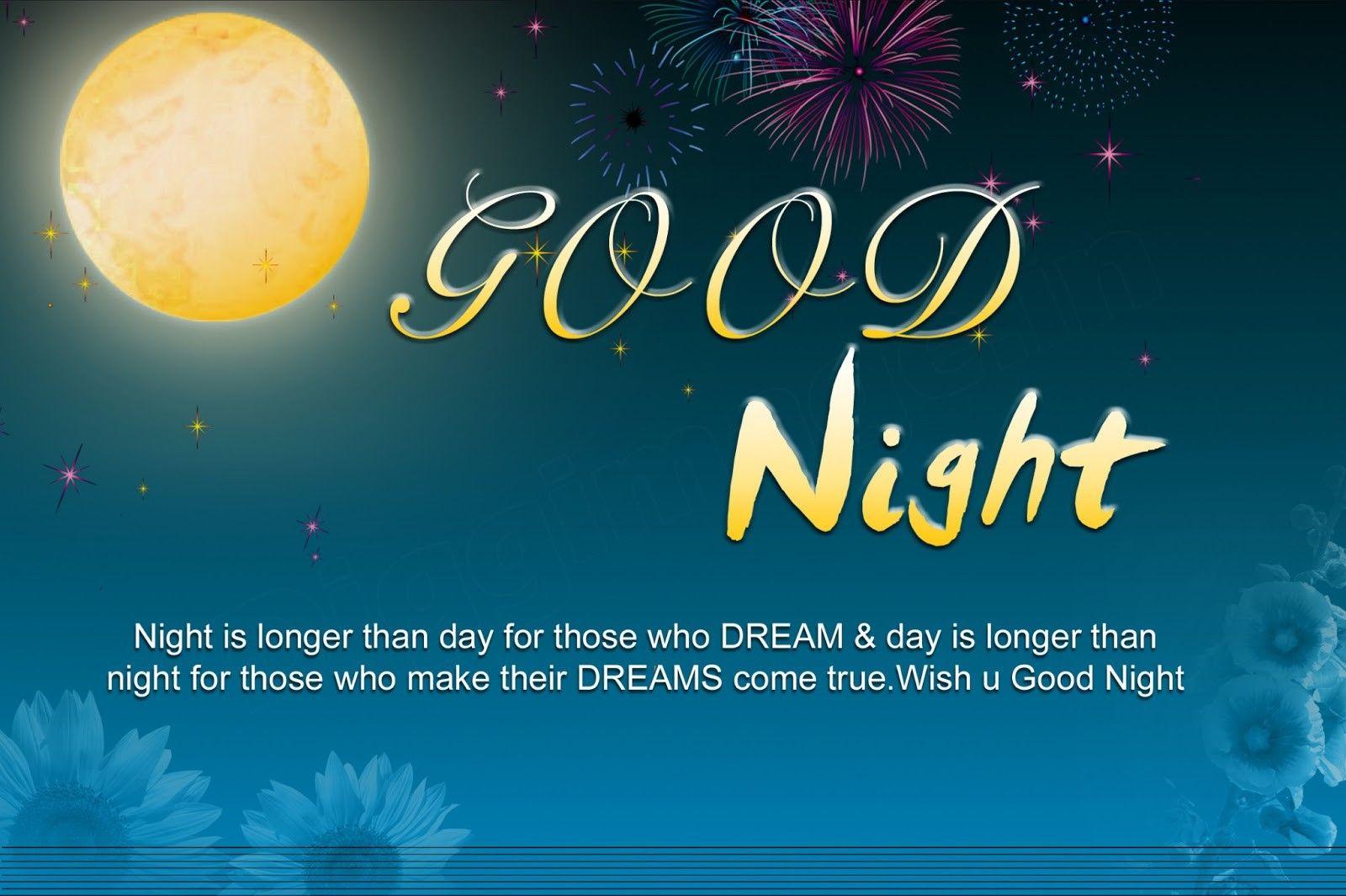 Good Night Wishes Wallpaper