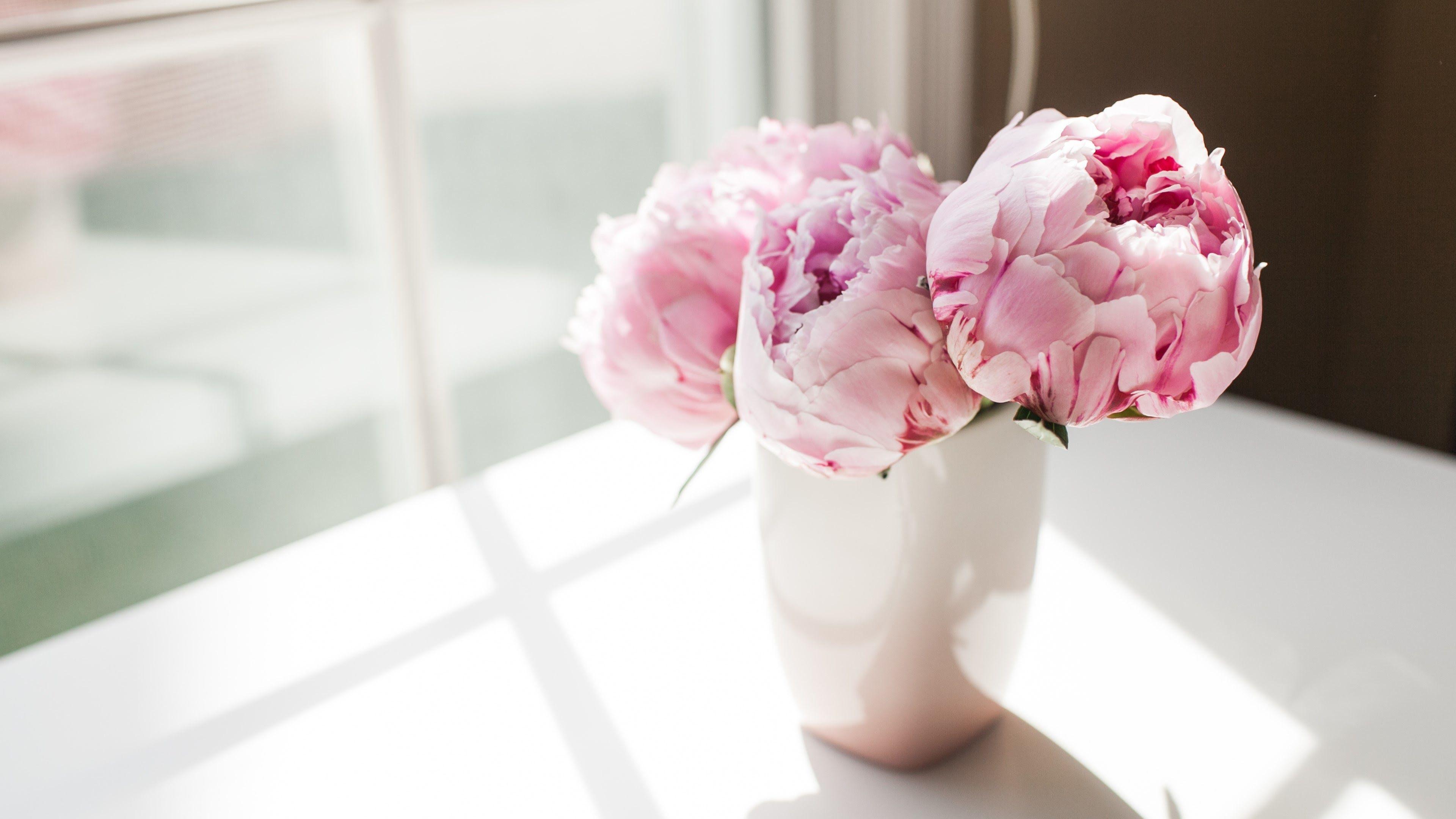 Bouquet Peonies Pink Flowers Wallpaper and Free