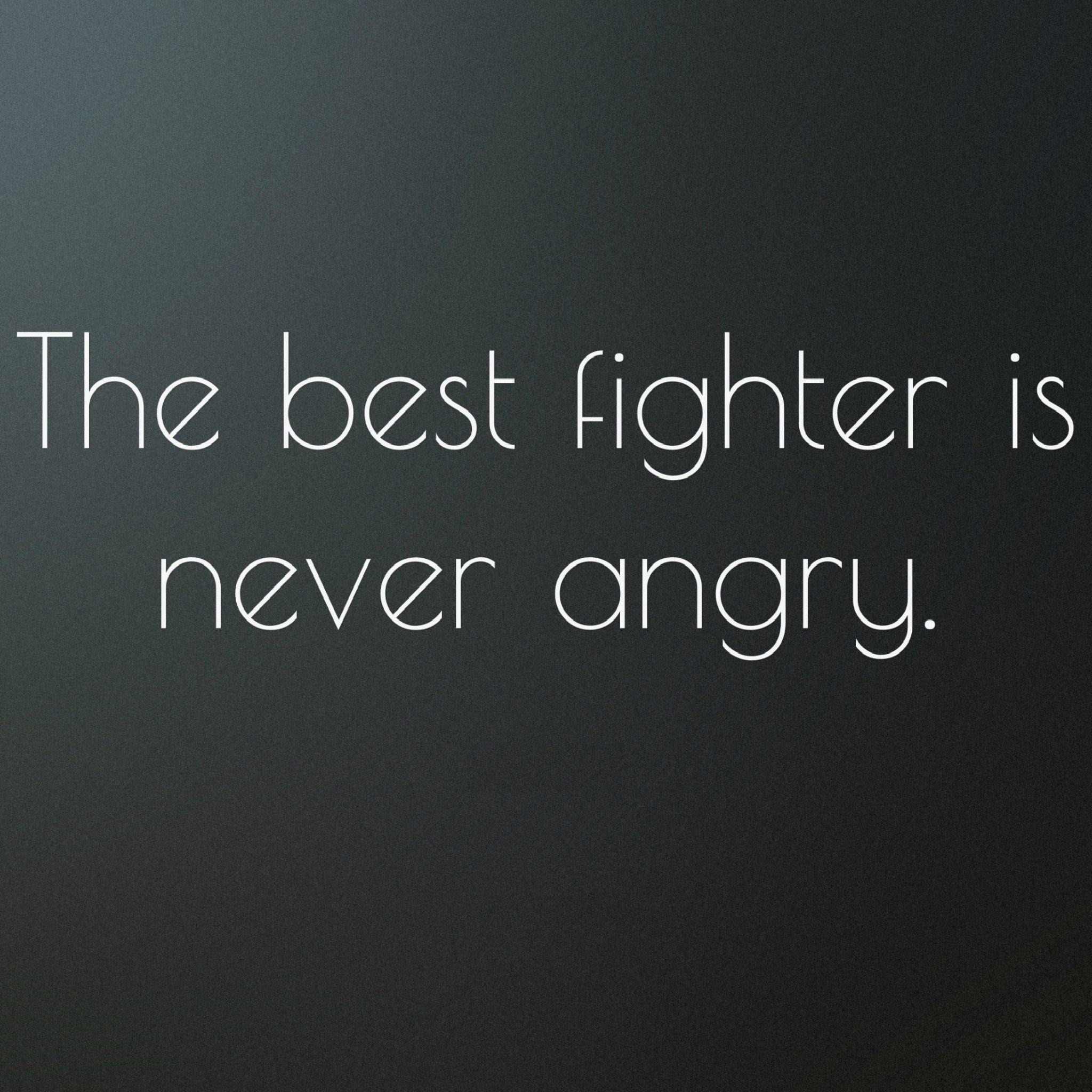 Never Angry to see the best motivational quotes wallpaper