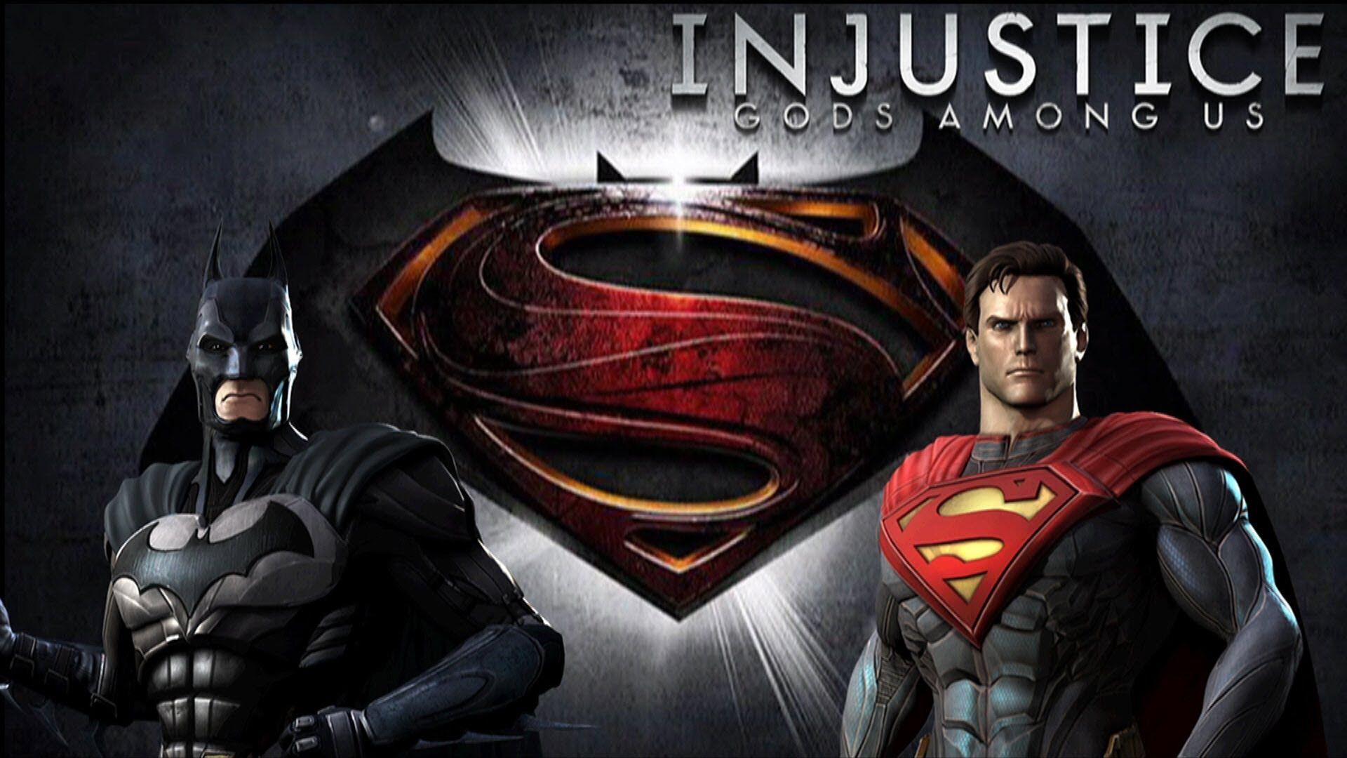 Injustice Gods Among Us Vs Superman with Lore & Skins
