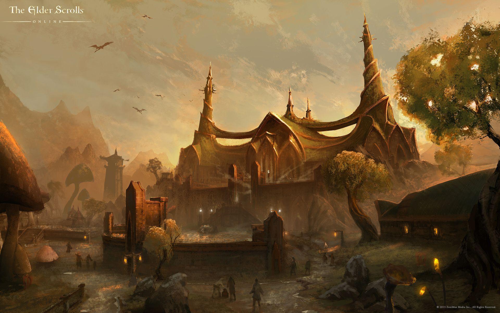 The Elder Scrolls Online Wallpaper Concept Art. Concept Art World