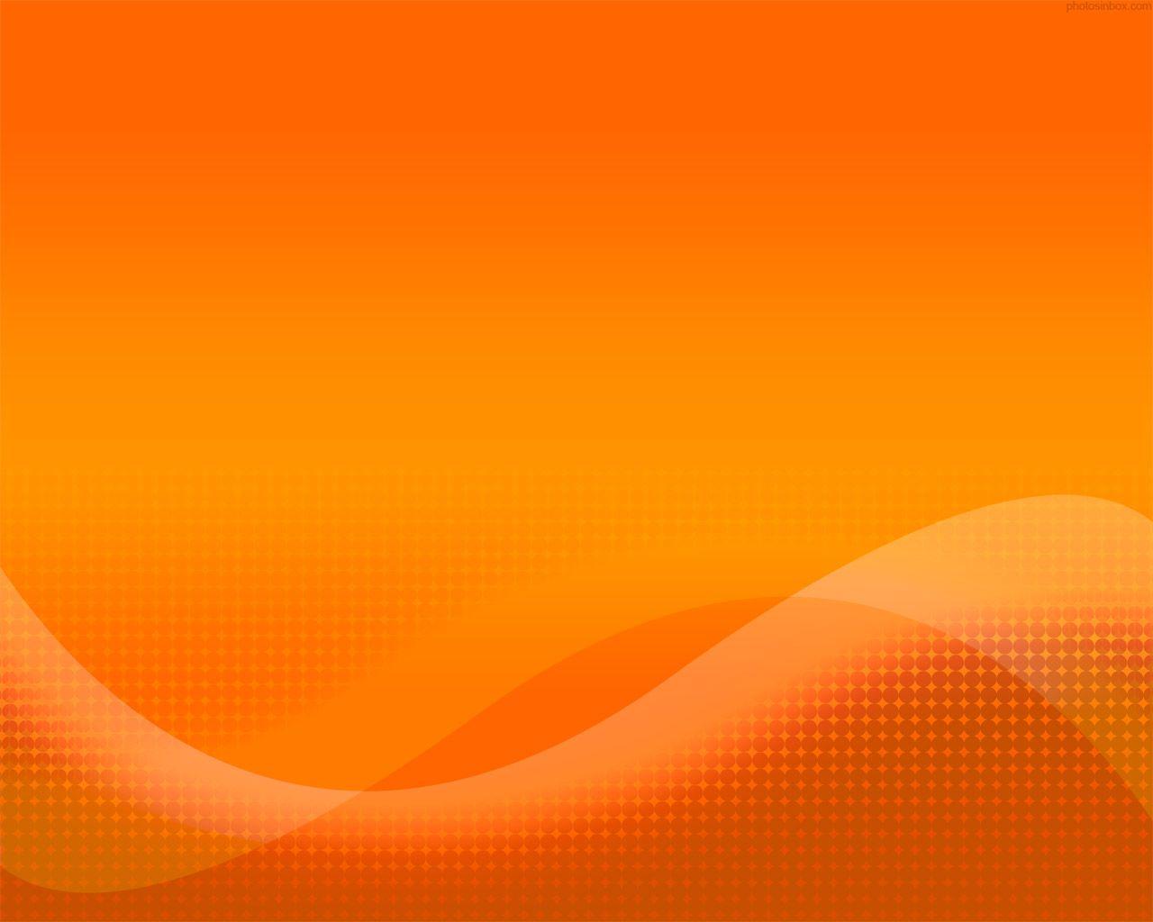 orange background for presentation