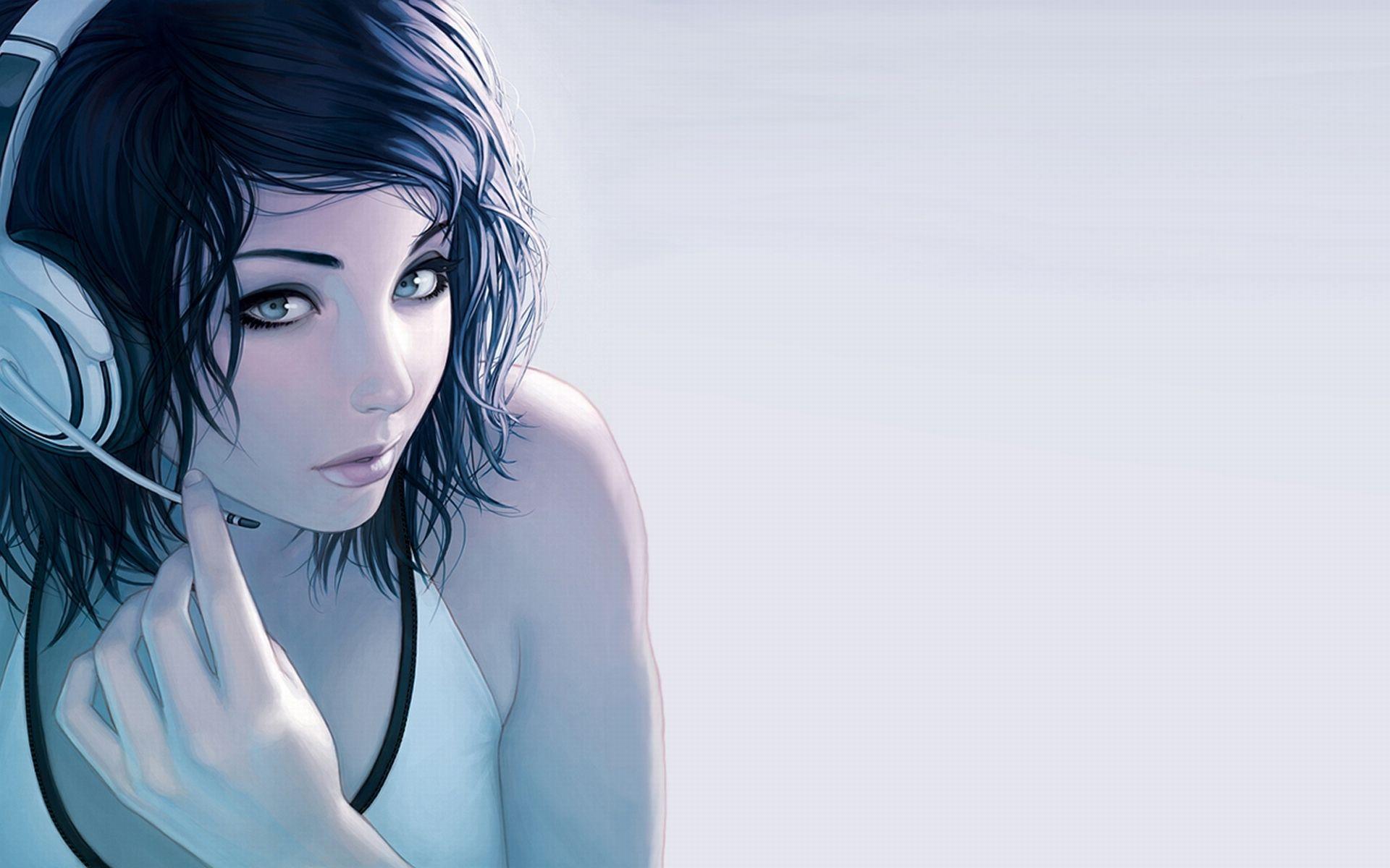 Download the Gaming Girl Vector Wallpaper, Gaming Girl Vector iPhone