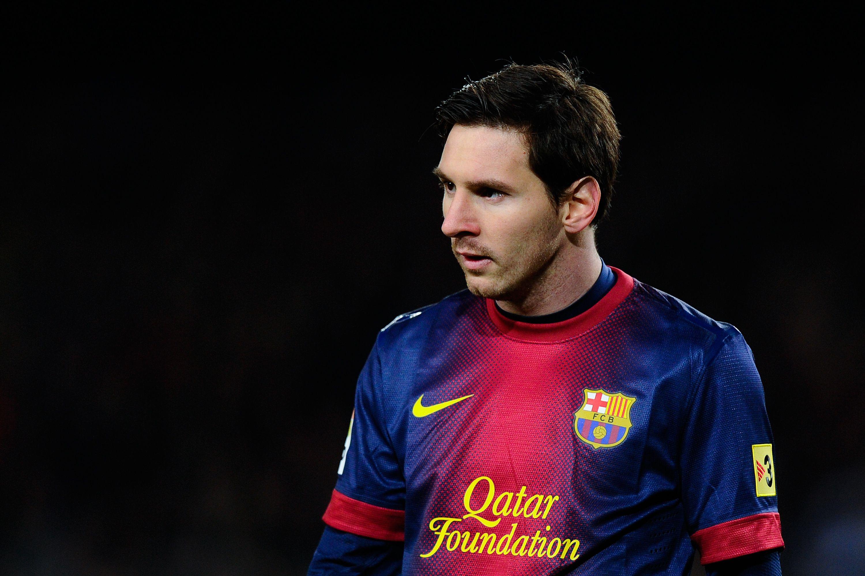Wallpaper Lionel Messi, UEFA Super Cup, HD, Sports