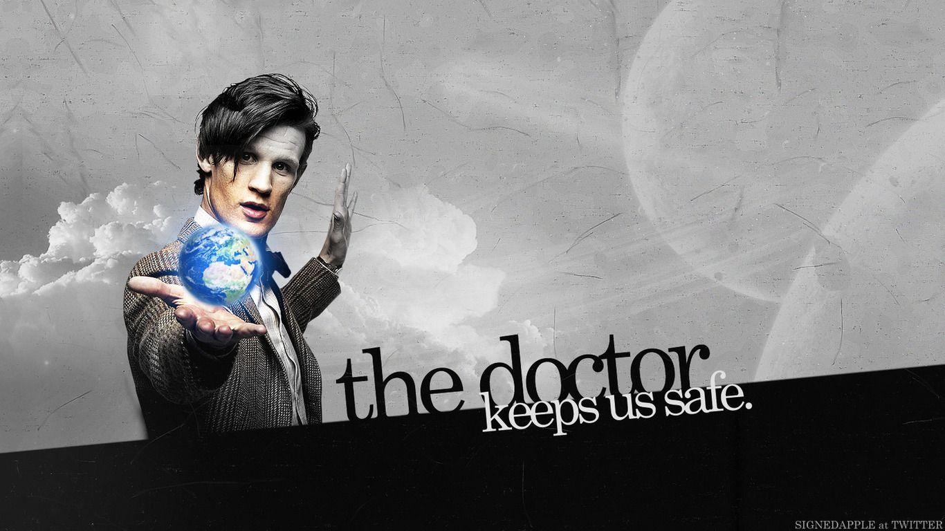 Download Brunettes Doctor Wallpaper 1366x768