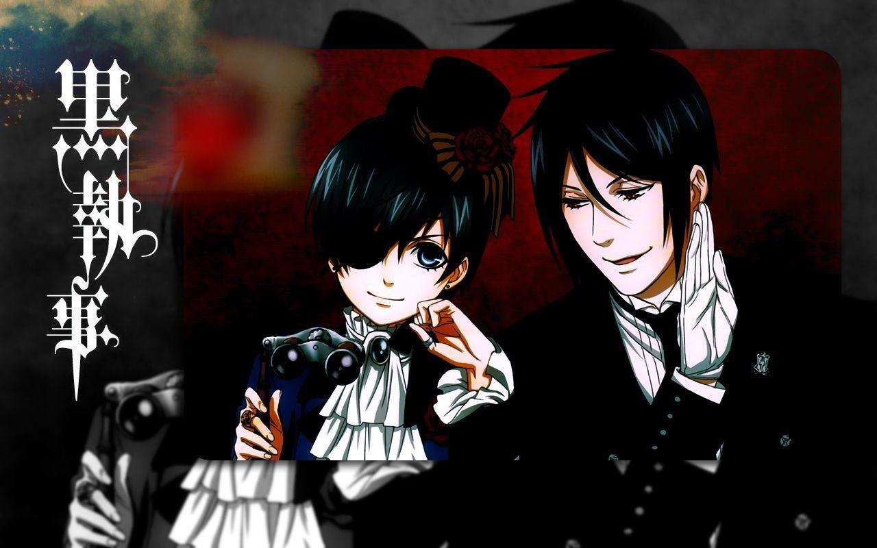 black butler background. wallpaper, fond ecran Black Butler HD