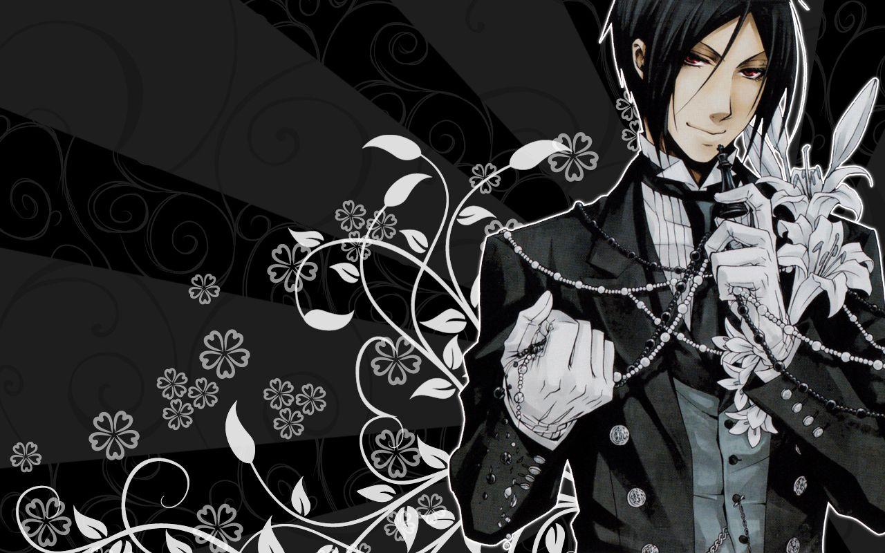 Wallpaper of Sebastian's Wallpaper for fans of Kuroshitsuji