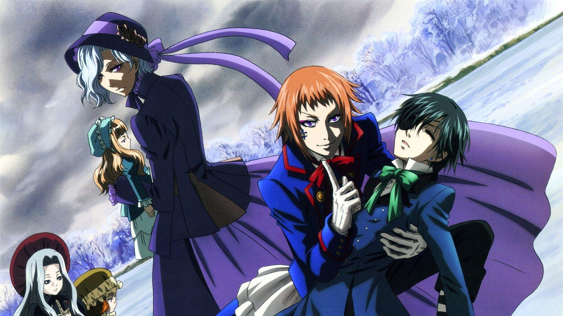 Download Anime HD Wallpaper Background Image kuroshitsuji gesture