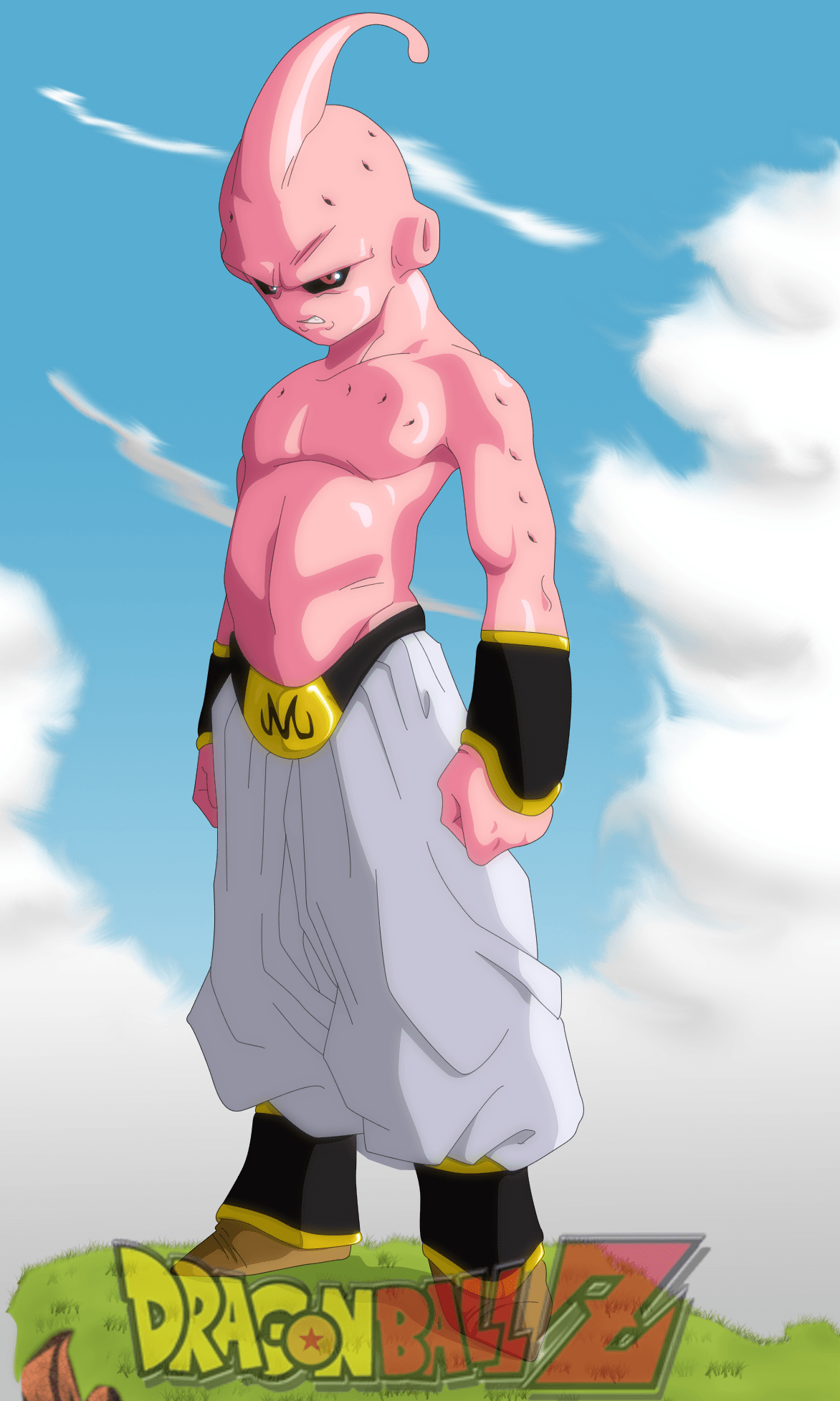 Kid Buu, kid, dbz, buu, HD wallpaper