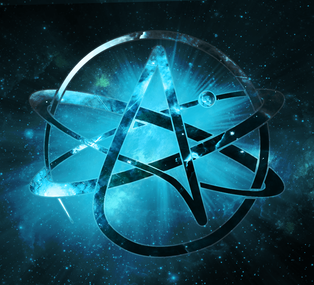 Научный атеизм символ