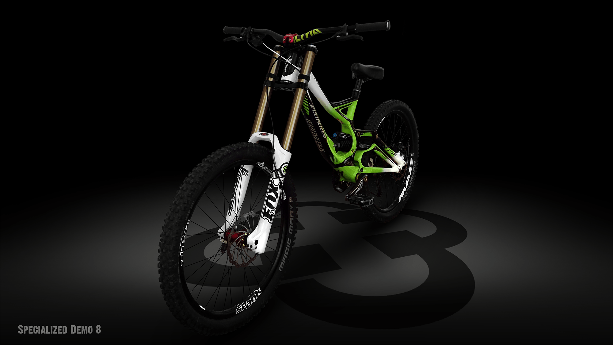 Specialized, #demo, #Downhill mountain biking, #bicycle, #mountain